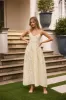 Painted Skies Maxi Dress Yellow sold by Fortunate One