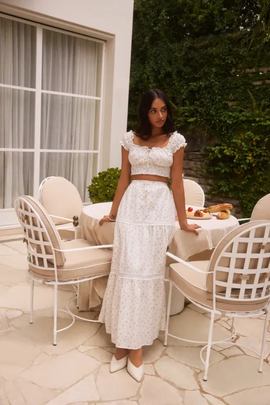 Chasing Summer Set White sold by Fortunate One