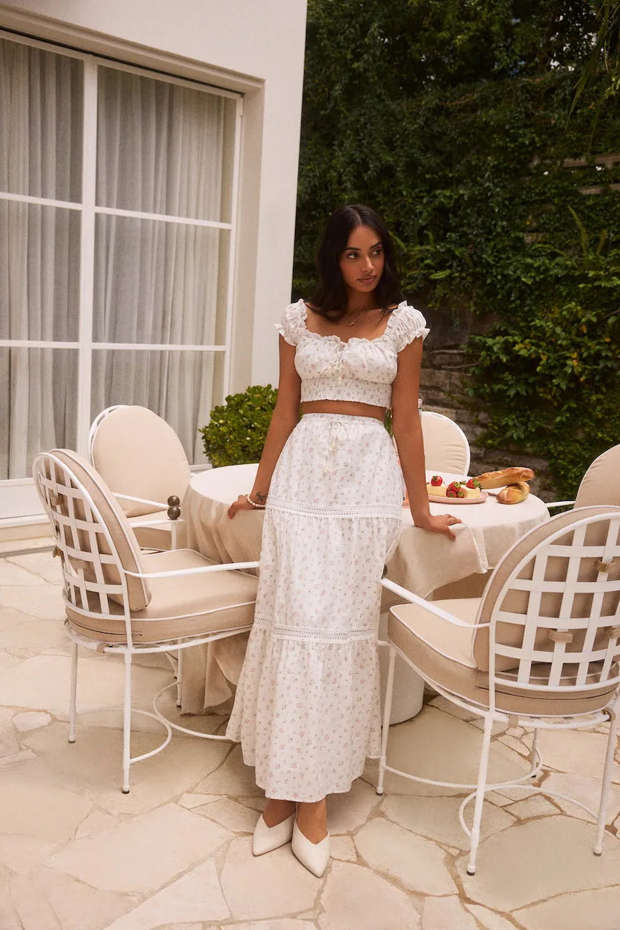 Chasing Summer Set White sold by Fortunate One