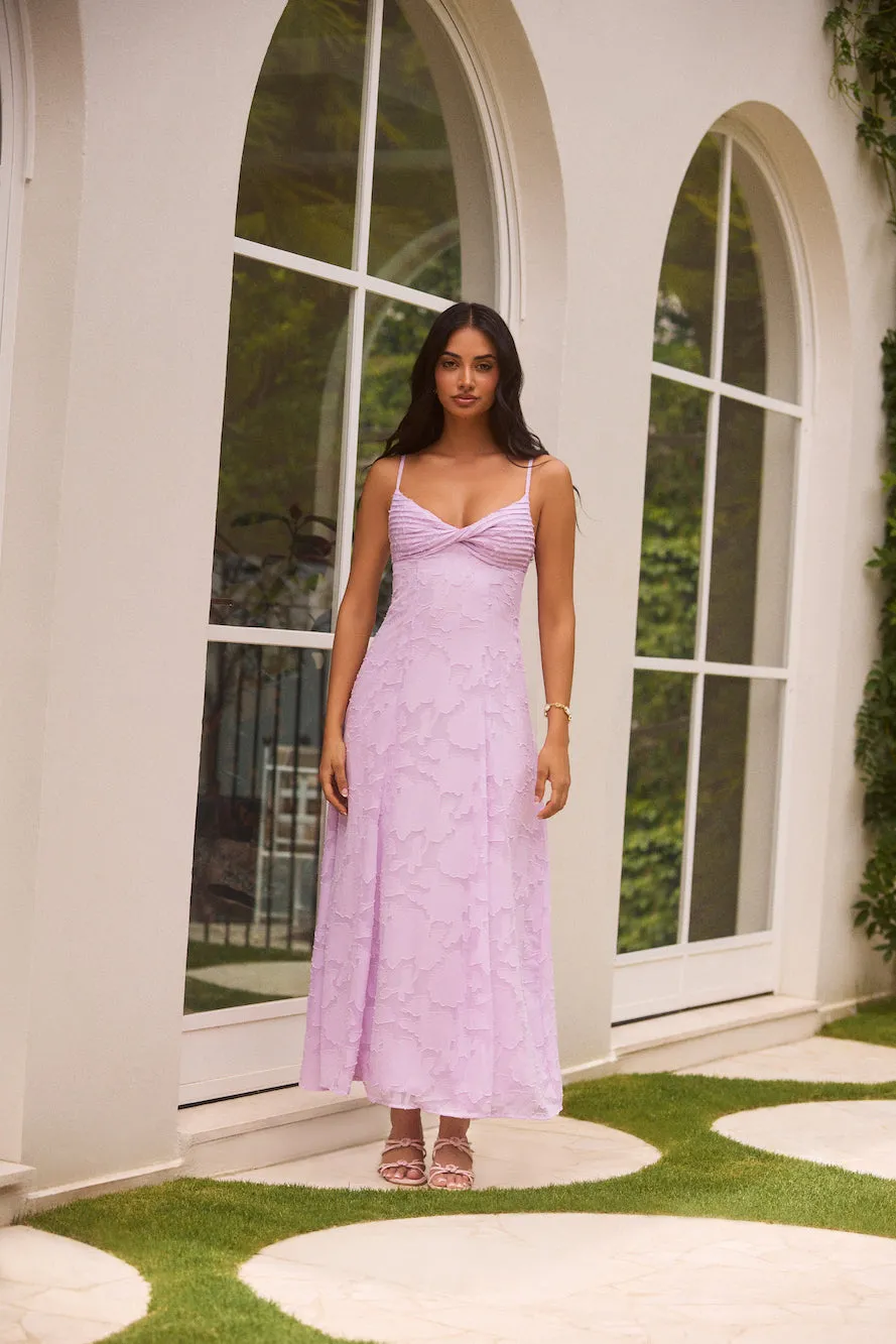 Habita Maxi Dress Lilac sold by Fortunate One product image thumbnail 4
