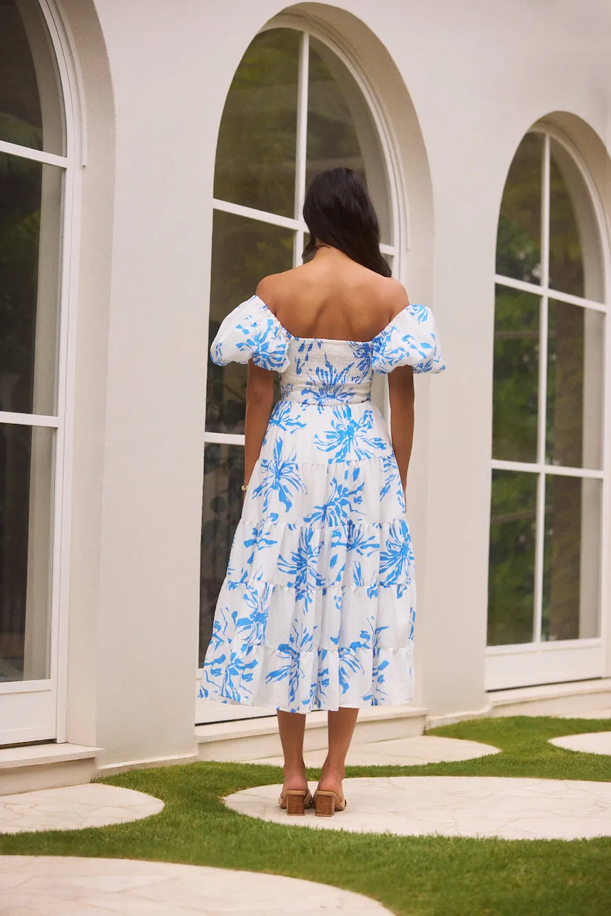 Good Morning Miss Maxi Dress Blue sold by Fortunate One product image thumbnail 2