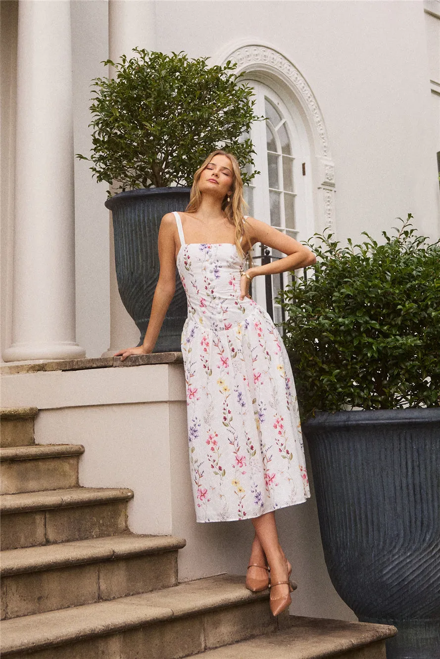 Whimsical Charm Maxi Dress Print sold by Fortunate One product image thumbnail 5