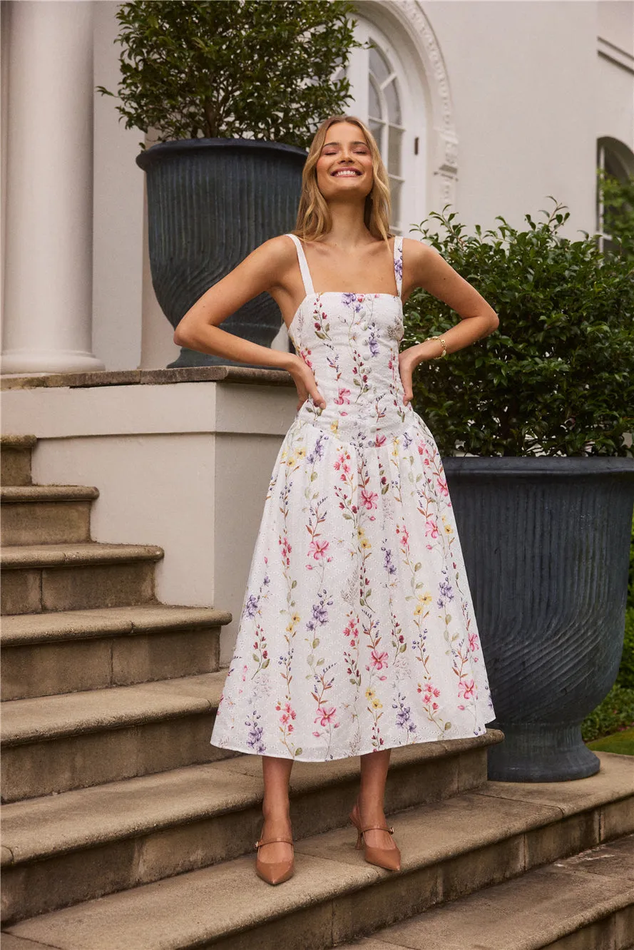 Whimsical Charm Maxi Dress Print sold by Fortunate One product image thumbnail 4