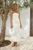 Sunbeam Desire Midi Skirt Yellow sold by Fortunate One