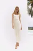 Moonlit Sway Midi Dress Yellow sold by Fortunate One