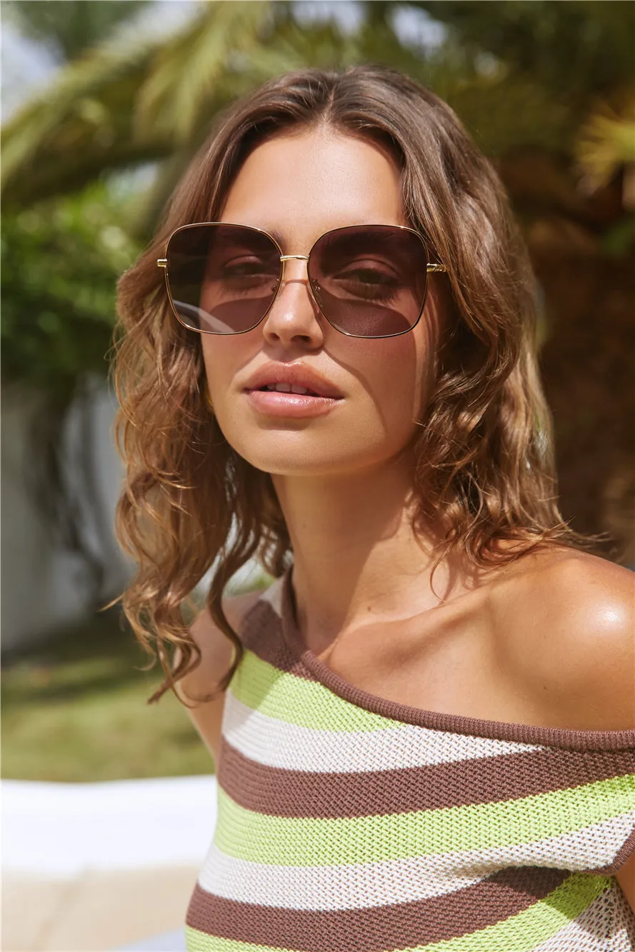 Monaco Sunglasses Brown sold by Fortunate One product image thumbnail 3