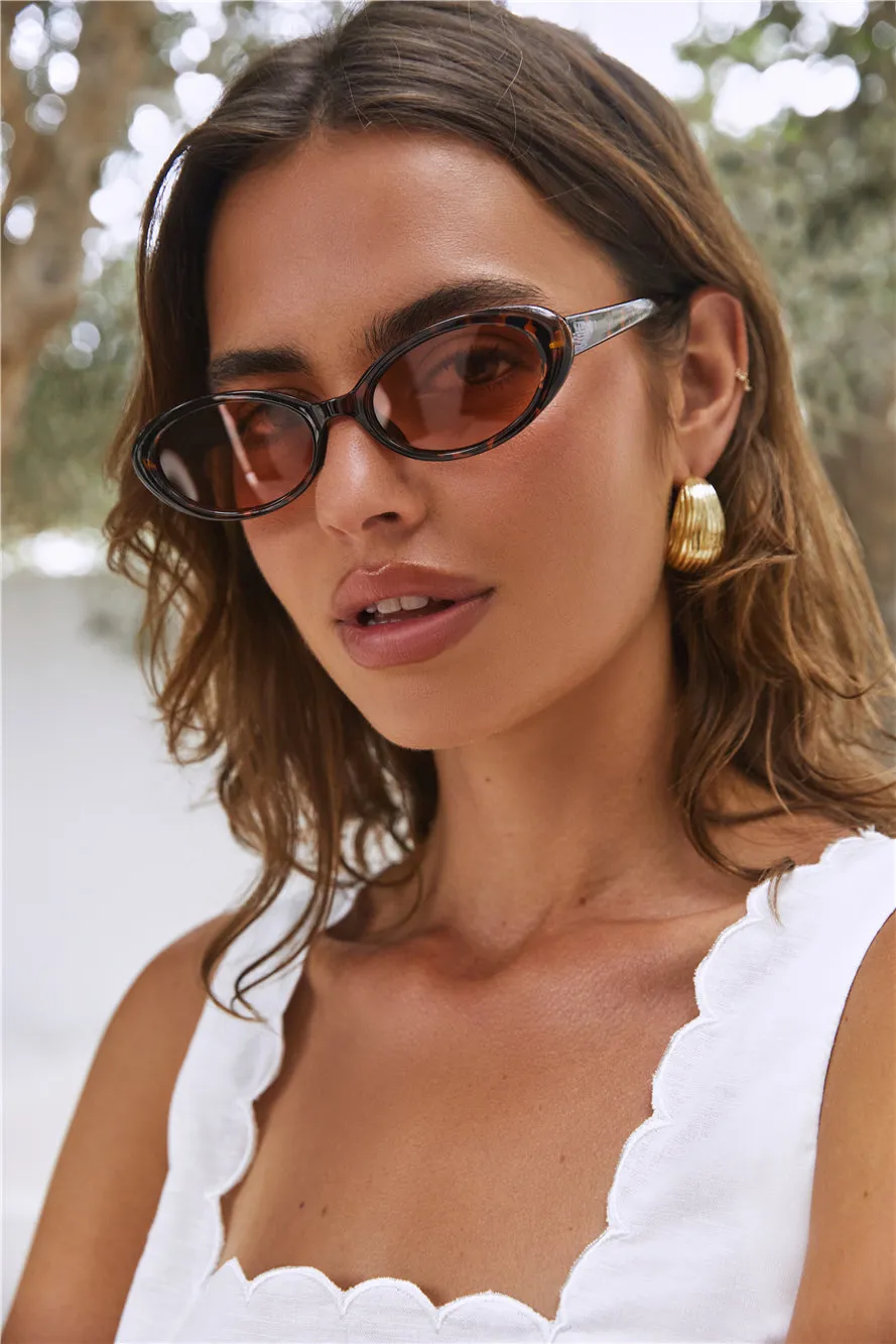 Santorini Sunglasses Tortise sold by Fortunate One product image thumbnail 3