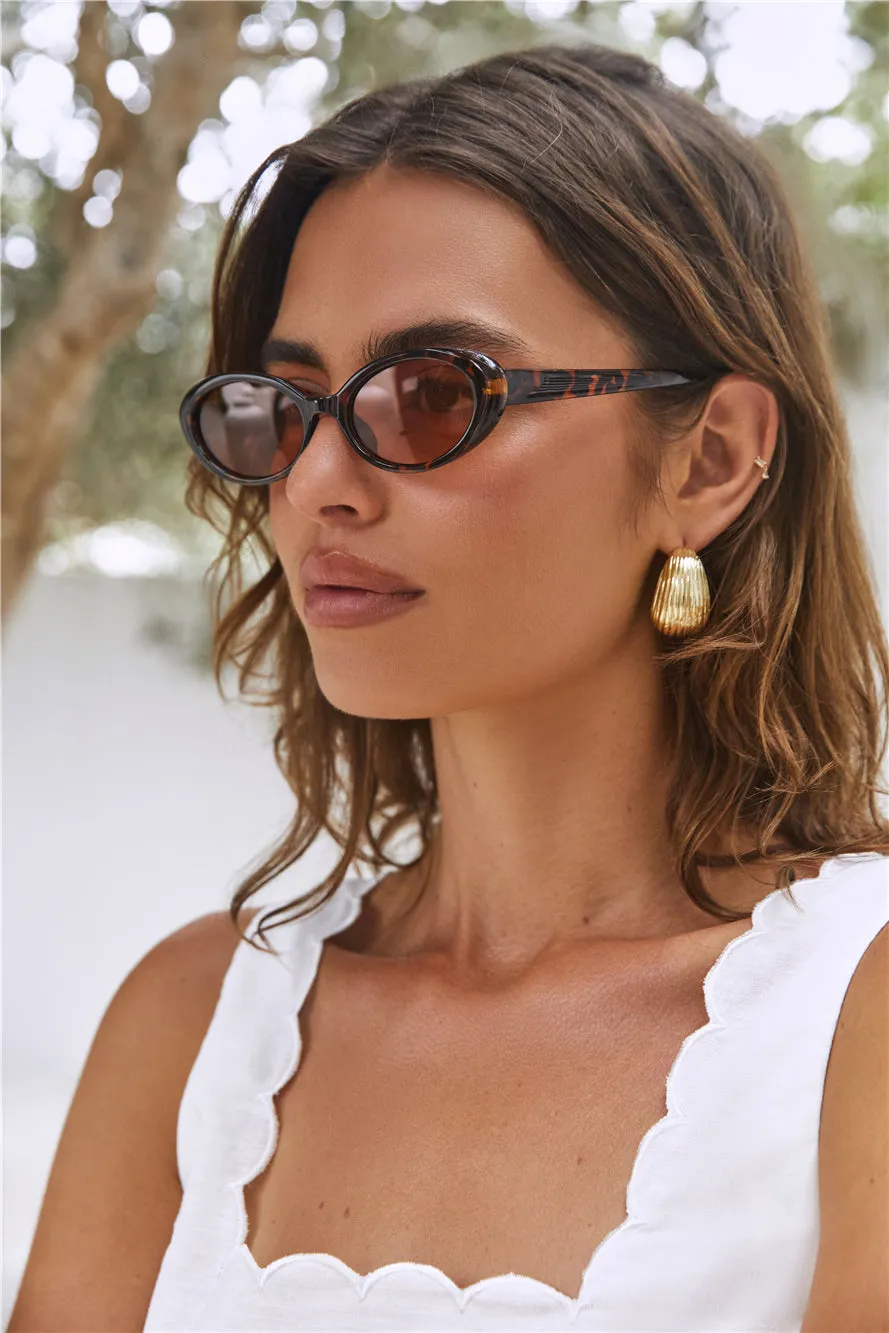 Santorini Sunglasses Tortise sold by Fortunate One product image thumbnail 4