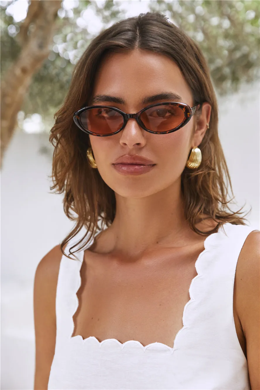 Santorini Sunglasses Tortise sold by Fortunate One