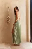 Gentle Journey Strapless Maxi Dress Sagegreen sold by Fortunate One