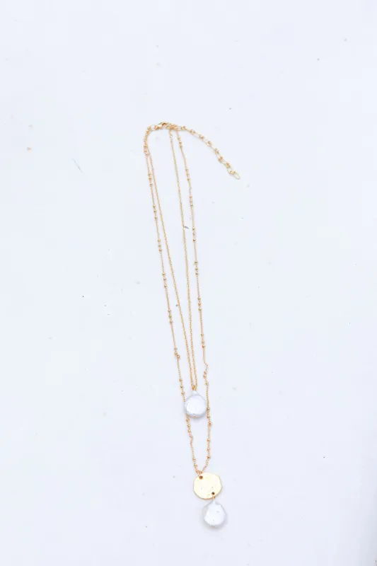 18K Gold plated Shores And Necklace Gold sold by Fortunate One