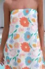 Elior Strapless Maxi Dress Print sold by Fortunate One