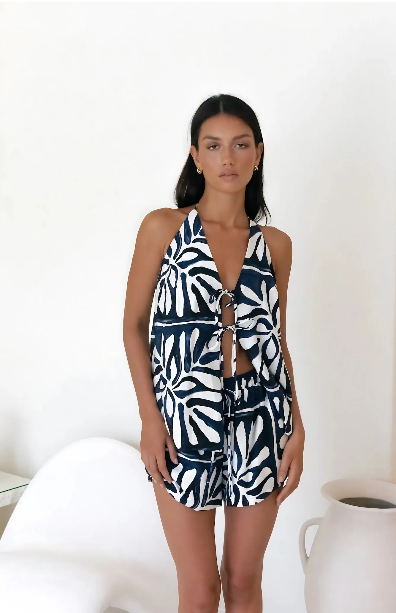 Octavia Top Pirah Print sold by Fortunate One product image thumbnail 3