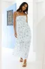 Hidden Lagoon Maxi Dress Blue sold by Fortunate One