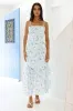 Hidden Lagoon Maxi Dress Blue sold by Fortunate One