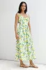 Under The Lemon Tree Midi Dress Print sold by Fortunate One