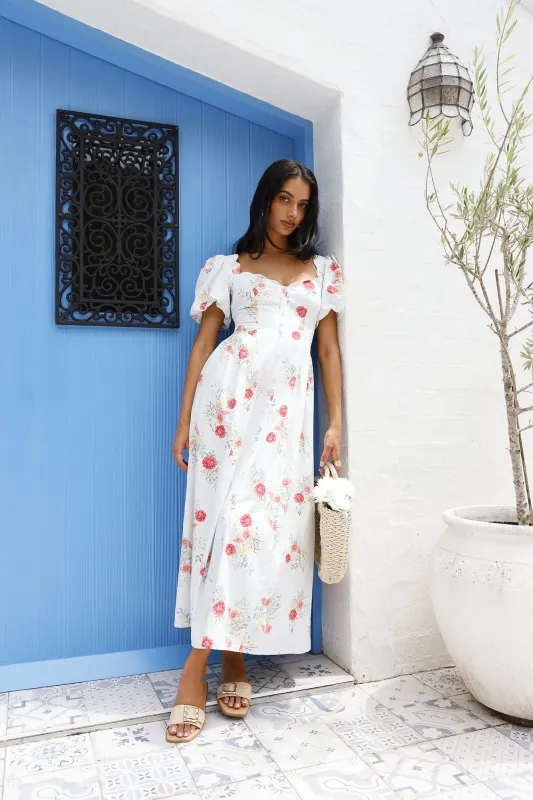 Heritage In Bloom Maxi Dress Floral made by Hello Molly