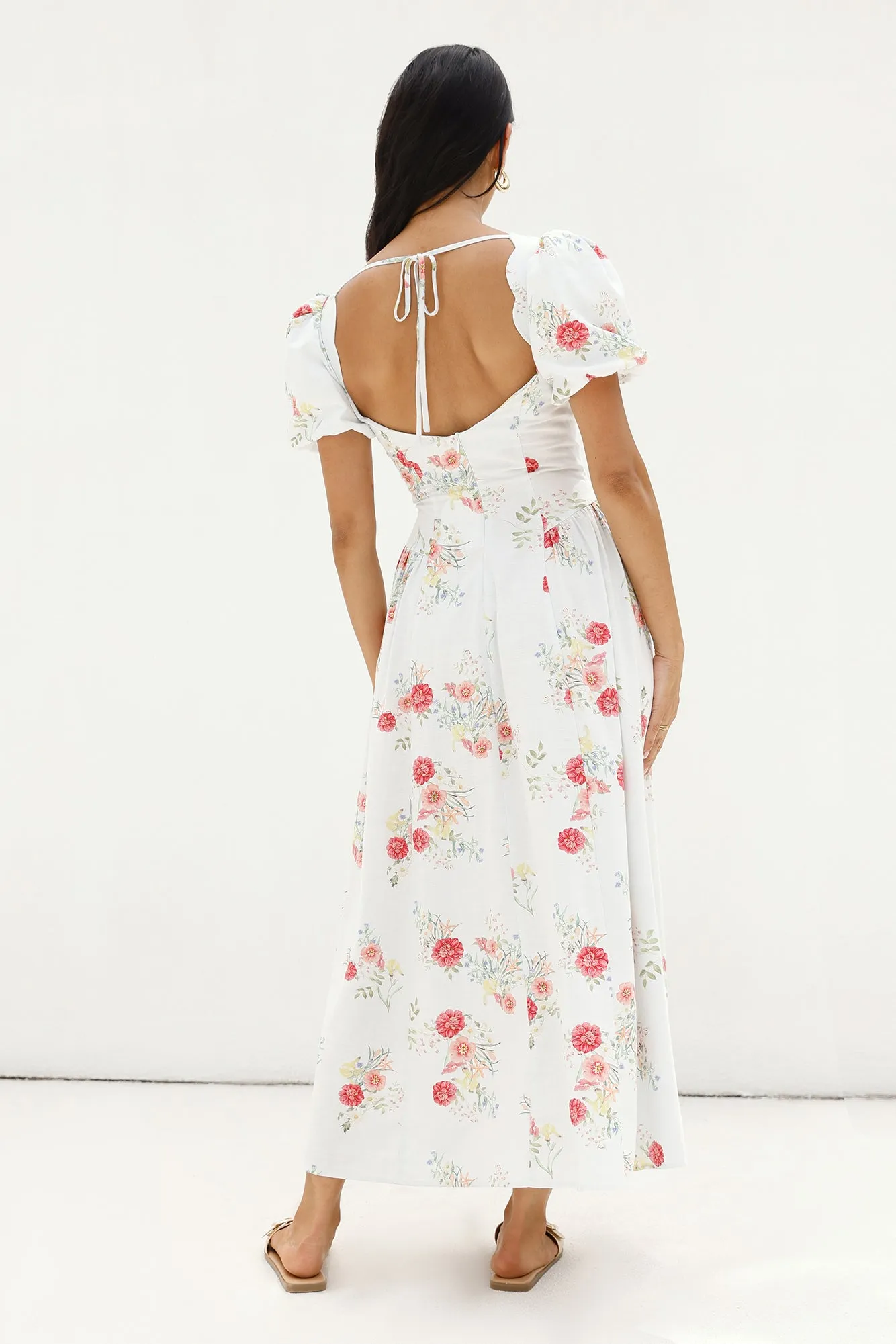 Heritage In Bloom Maxi Dress Floral sold by Fortunate One product image thumbnail 2