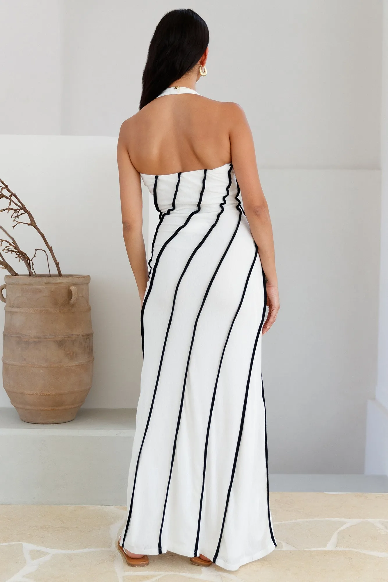 Althia Maxi Dress White sold by Fortunate One product image thumbnail 2