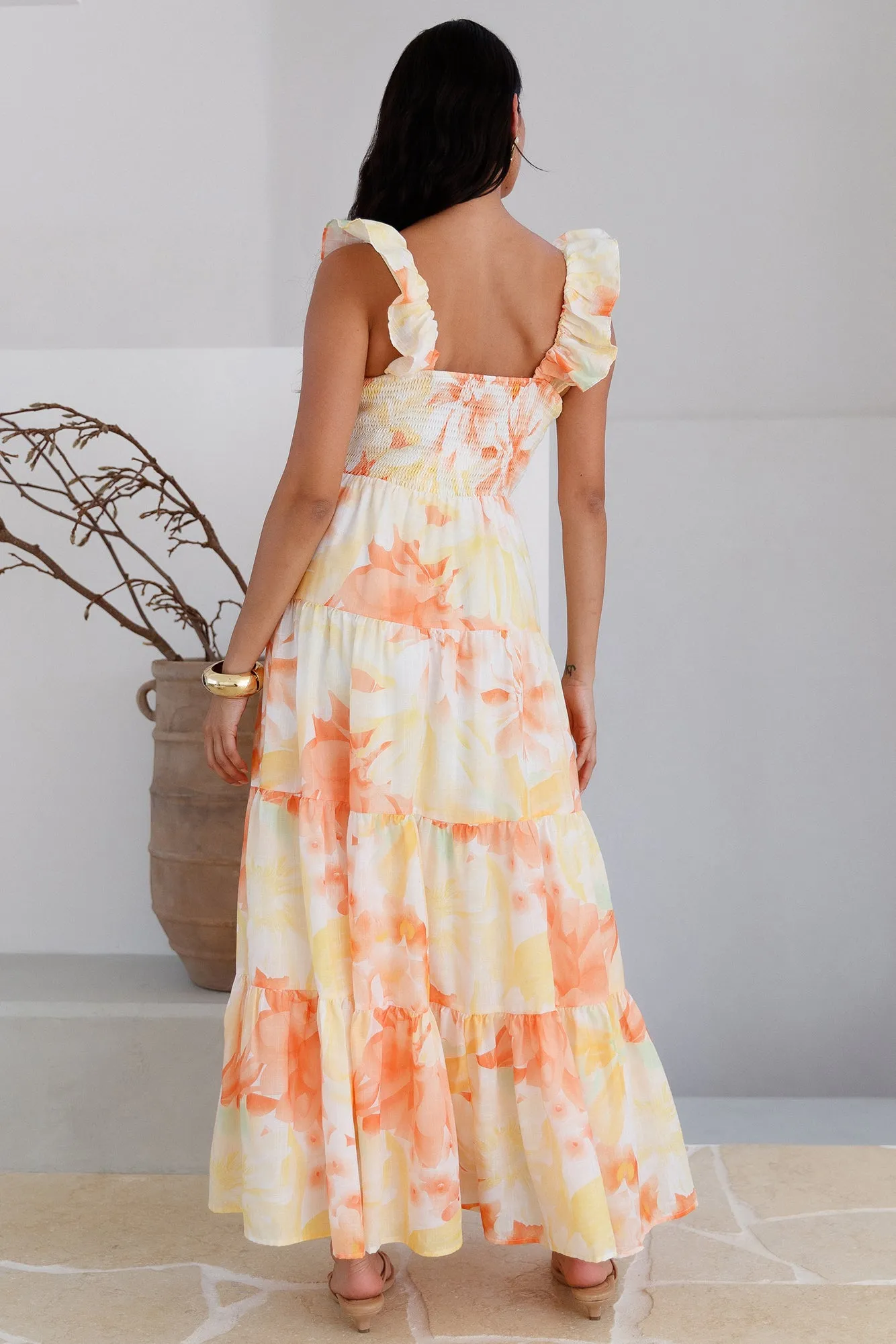 Regella Maxi Dress Yellow sold by Fortunate One product image thumbnail 2