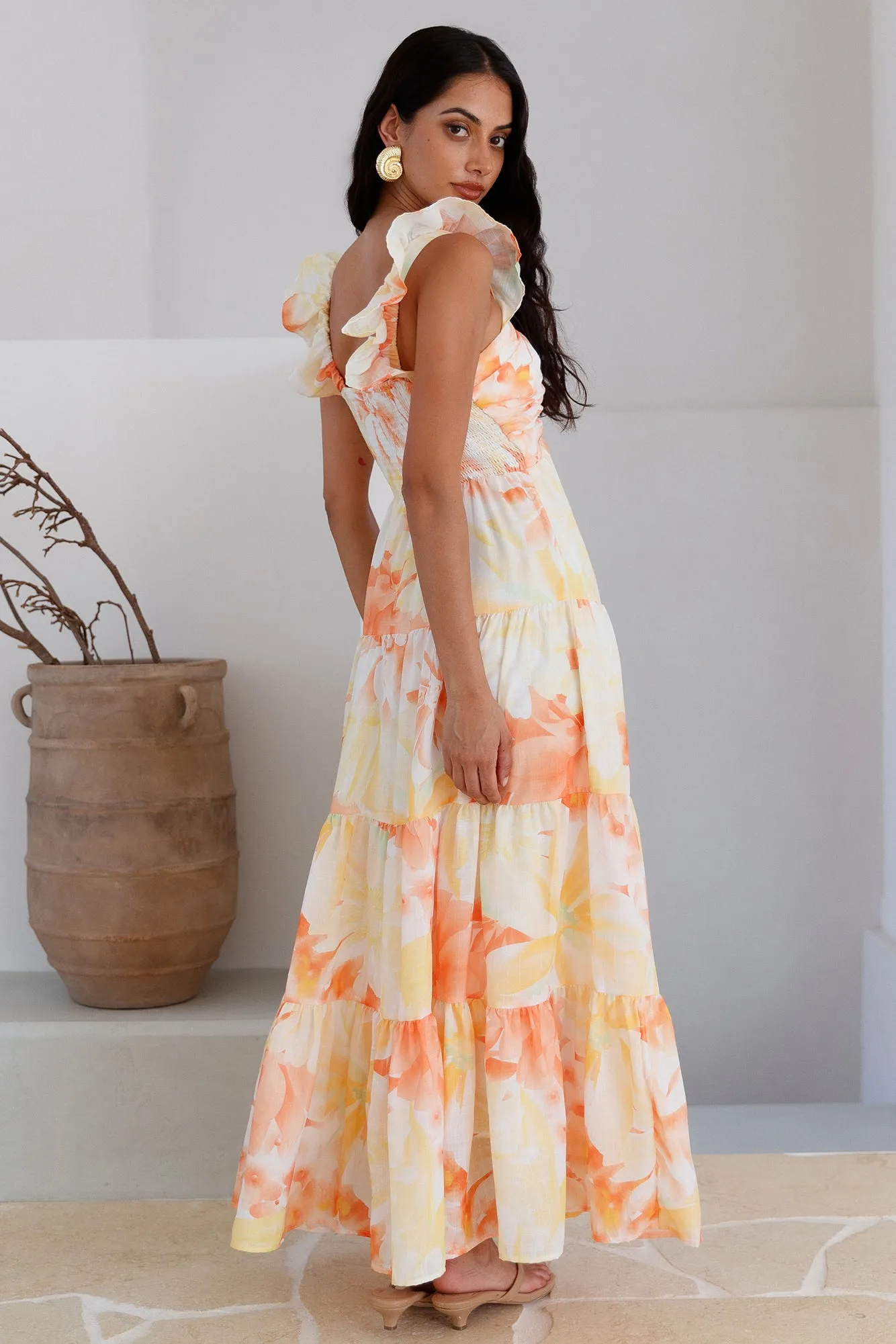Regella Maxi Dress Yellow sold by Fortunate One product image thumbnail 4