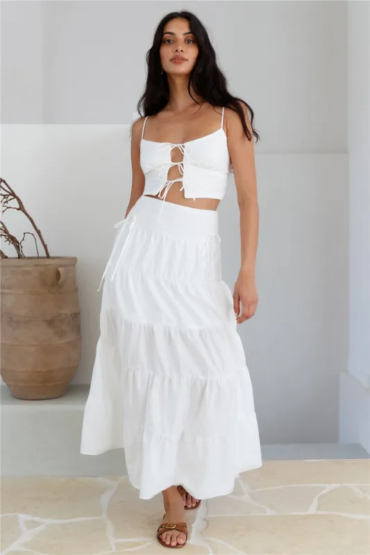 Honeydew Haze Set White sold by Fortunate One