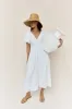 Sunlight Maxi Dress White sold by Fortunate One