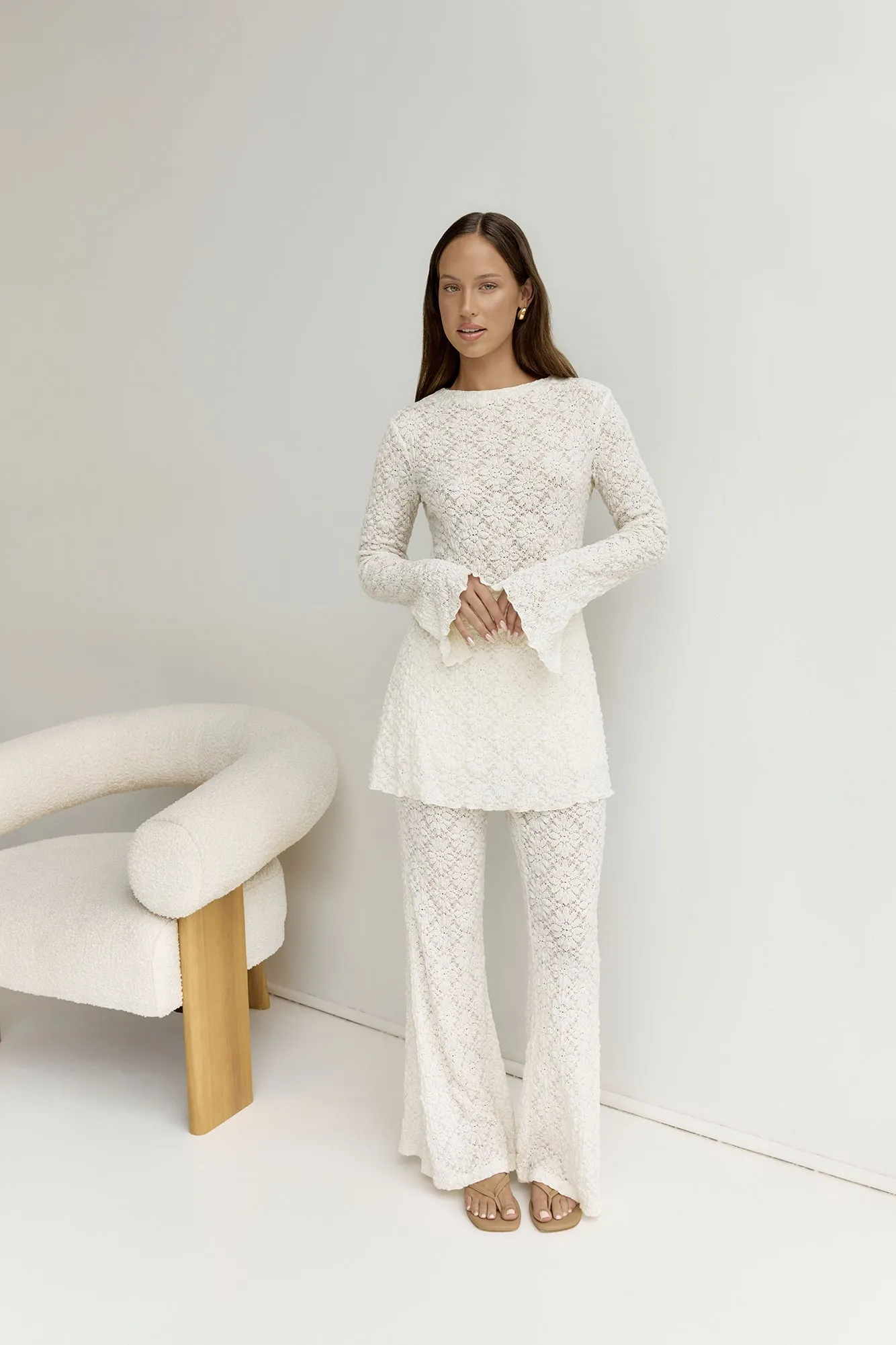 Wander With Me Set White sold by Fortunate One