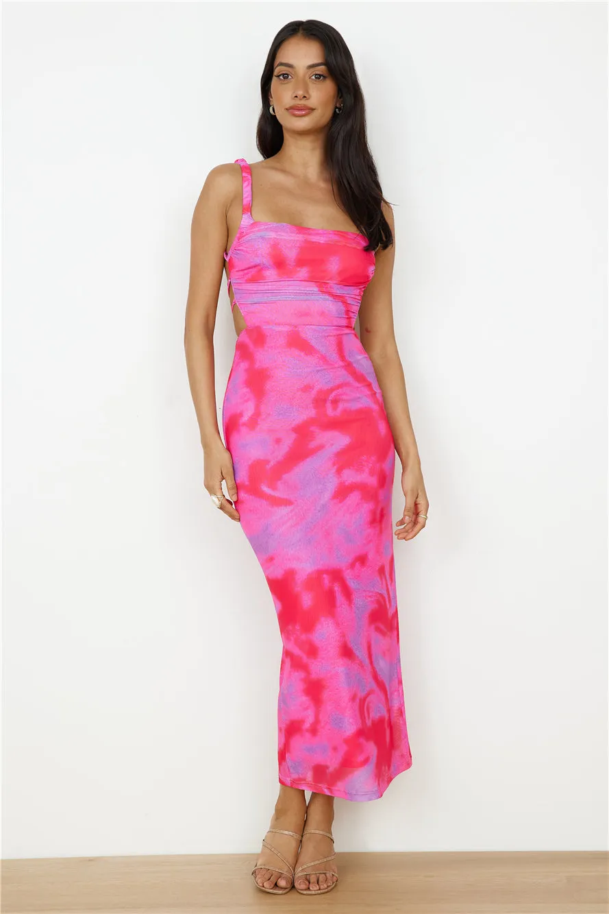 Enchanted Skies Maxi Dress Pink sold by Fortunate One product image thumbnail 2