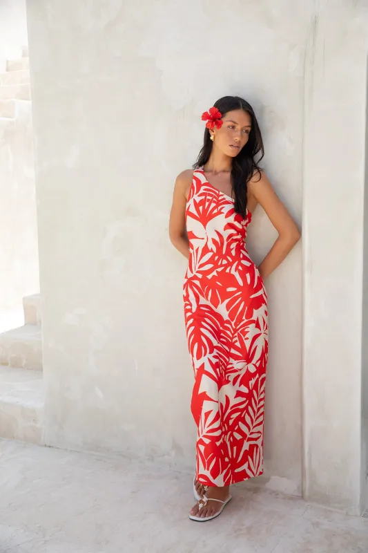 Matelo Midi Dress Matelo Print sold by Fortunate One