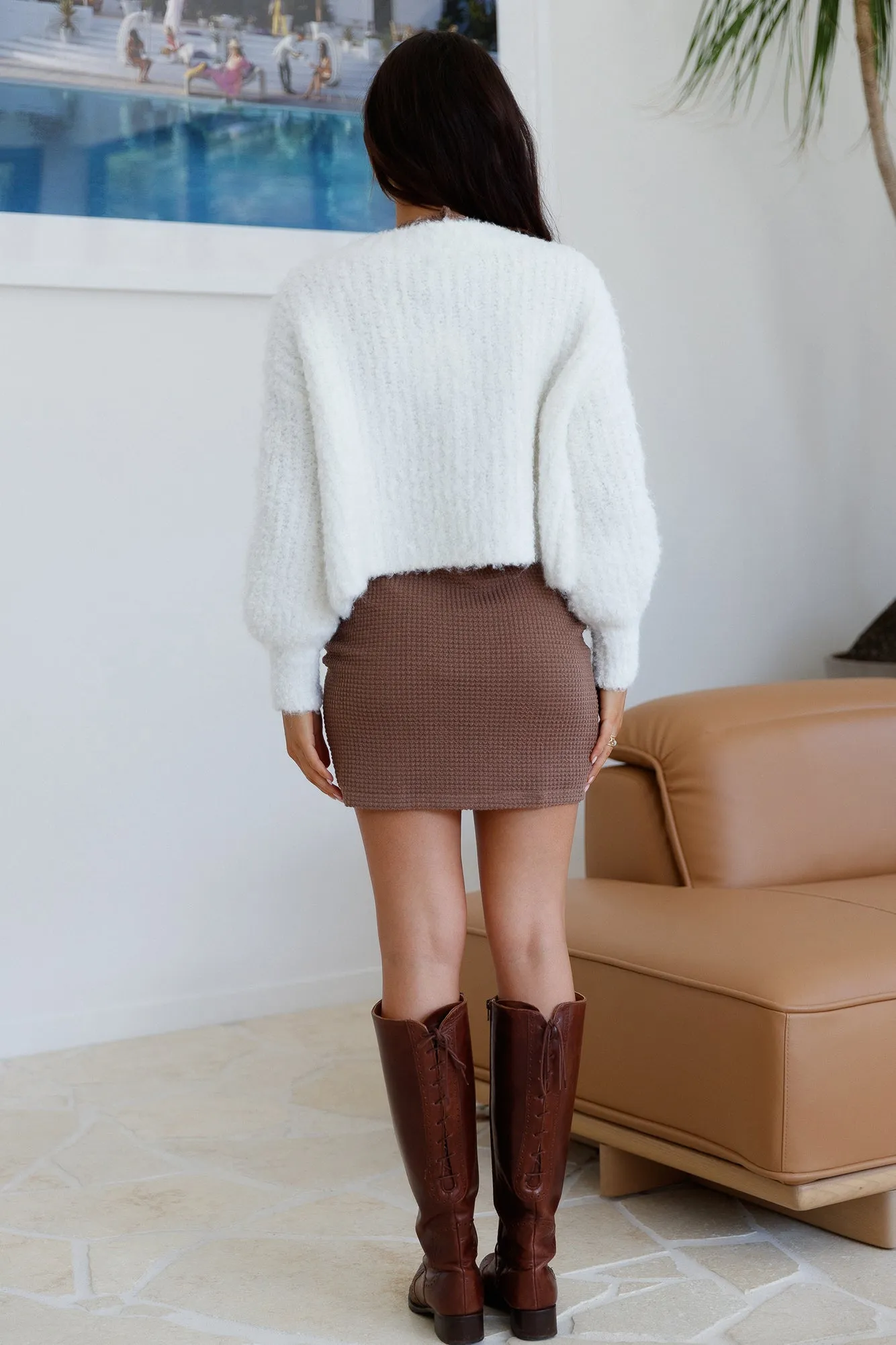 Ice Queen Knit Cardigan White sold by Fortunate One product image thumbnail 2