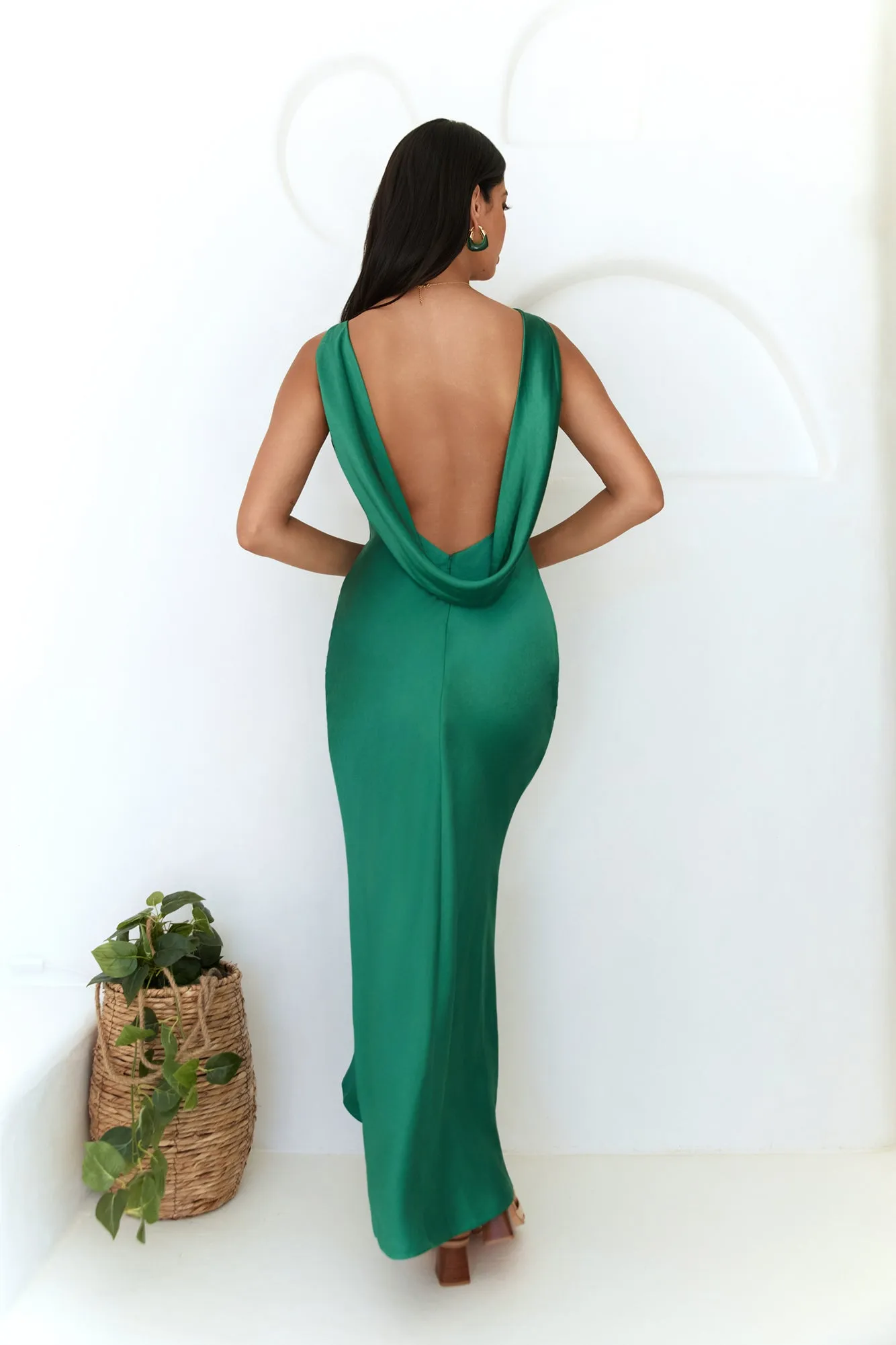 Raelyn Maxi Dress Emerald sold by Fortunate One product image thumbnail 2