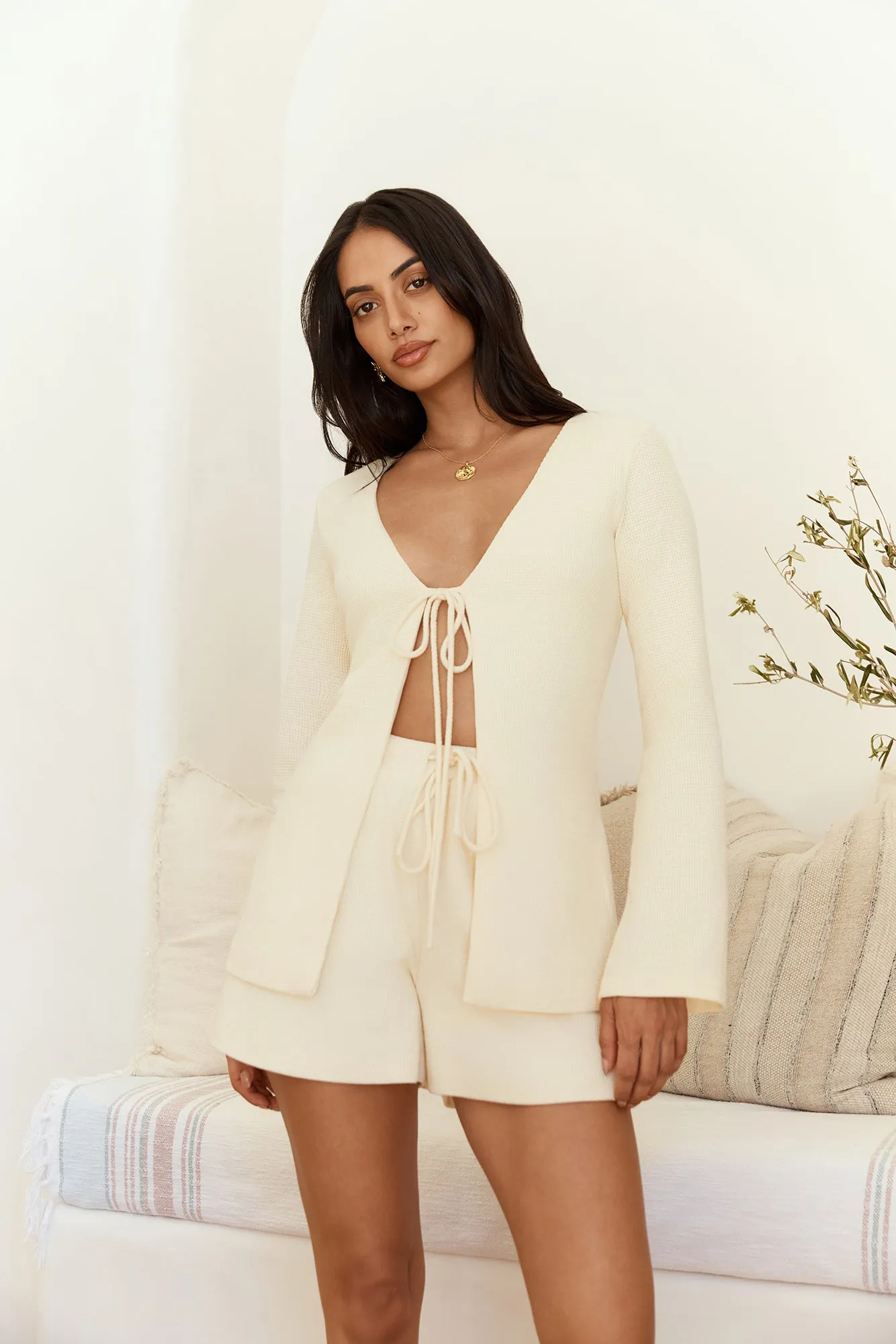 Sunkissed Dreamers Shorts Cream sold by Fortunate One