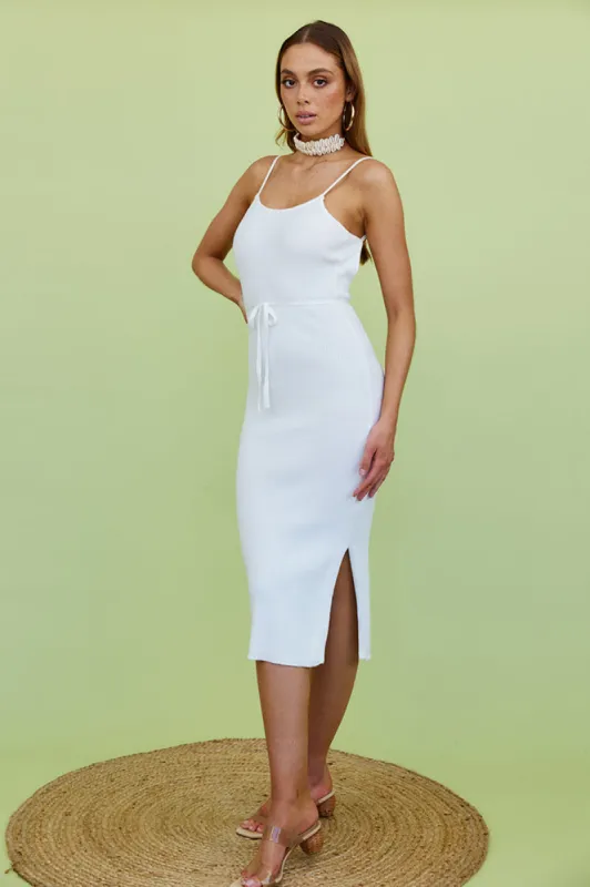 Cecily Maxi Dress White sold by Fortunate One