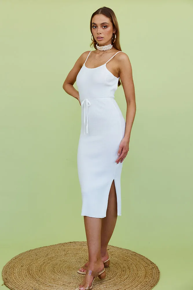 Cecily Maxi Dress White sold by Fortunate One