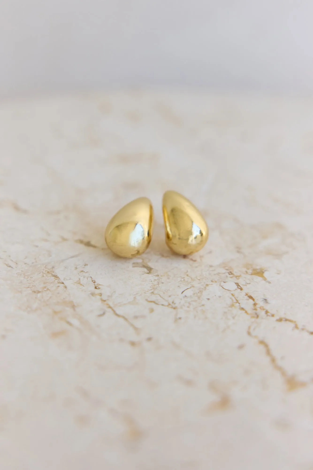 Luna Drops Earrings Gold sold by Fortunate One product image thumbnail 2