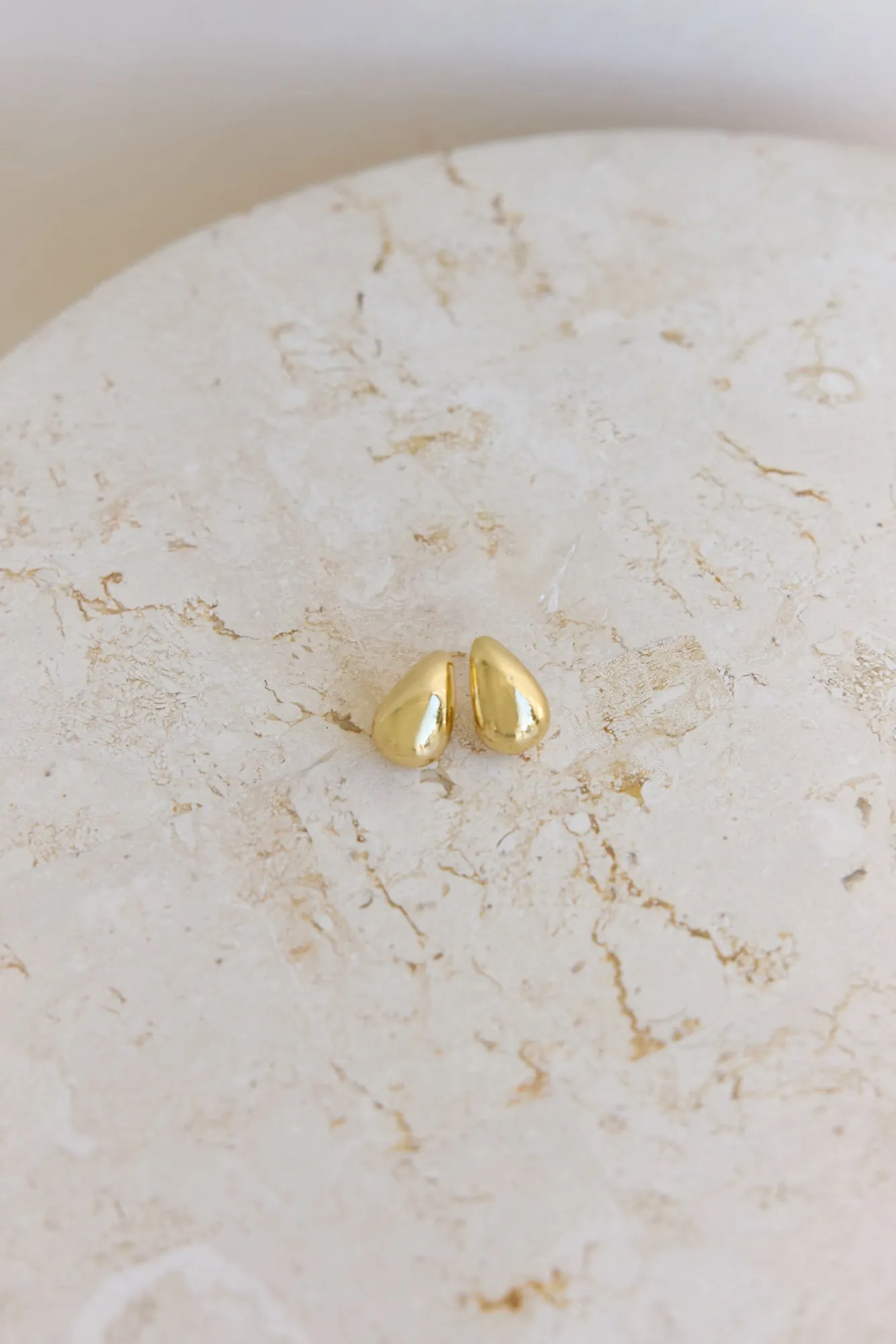 Luna Drops Earrings Gold sold by Fortunate One product image thumbnail 4