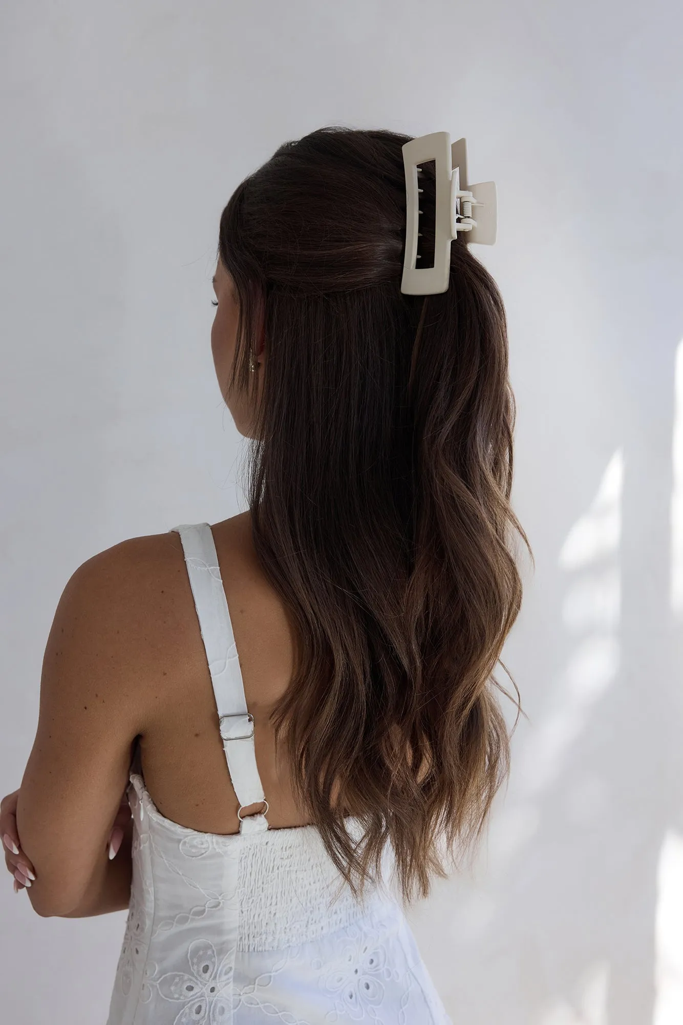 Seaside Retreat Claw Clip Cream sold by Fortunate One product image thumbnail 2