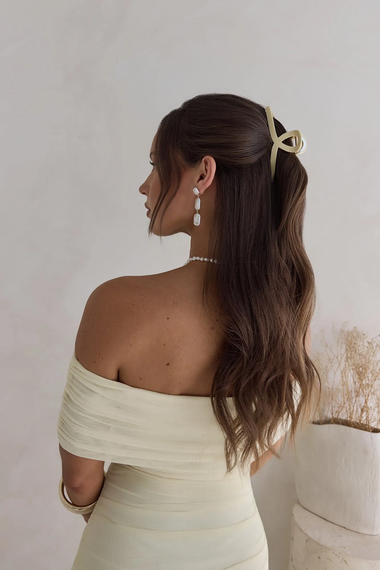 Sun Girl Claw Clip Yellow sold by Fortunate One product image thumbnail 3