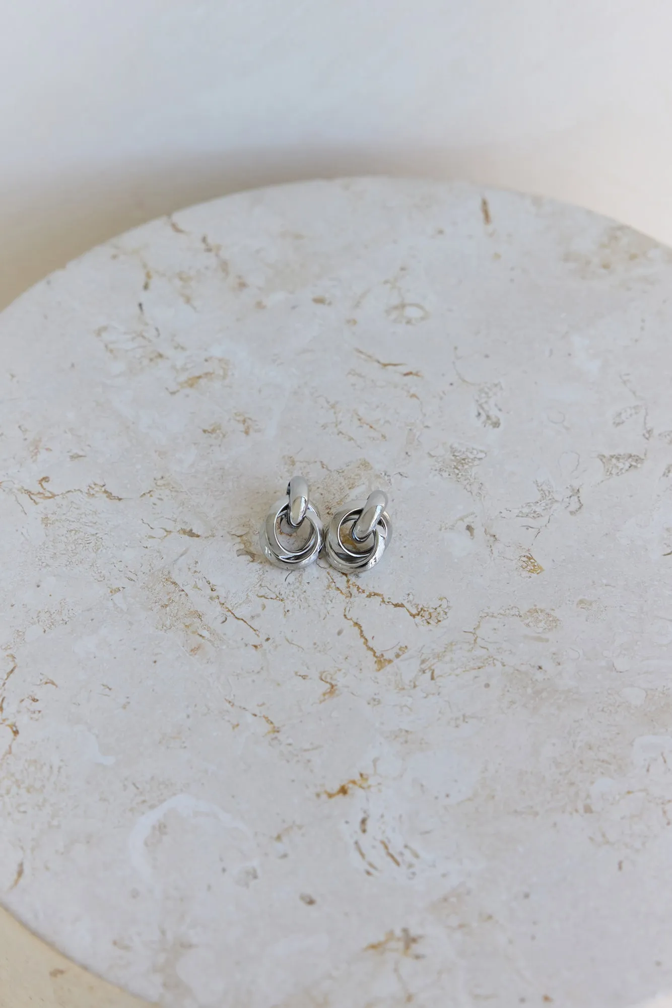 Blossom Studs Earrings Silver sold by Fortunate One product image thumbnail 4