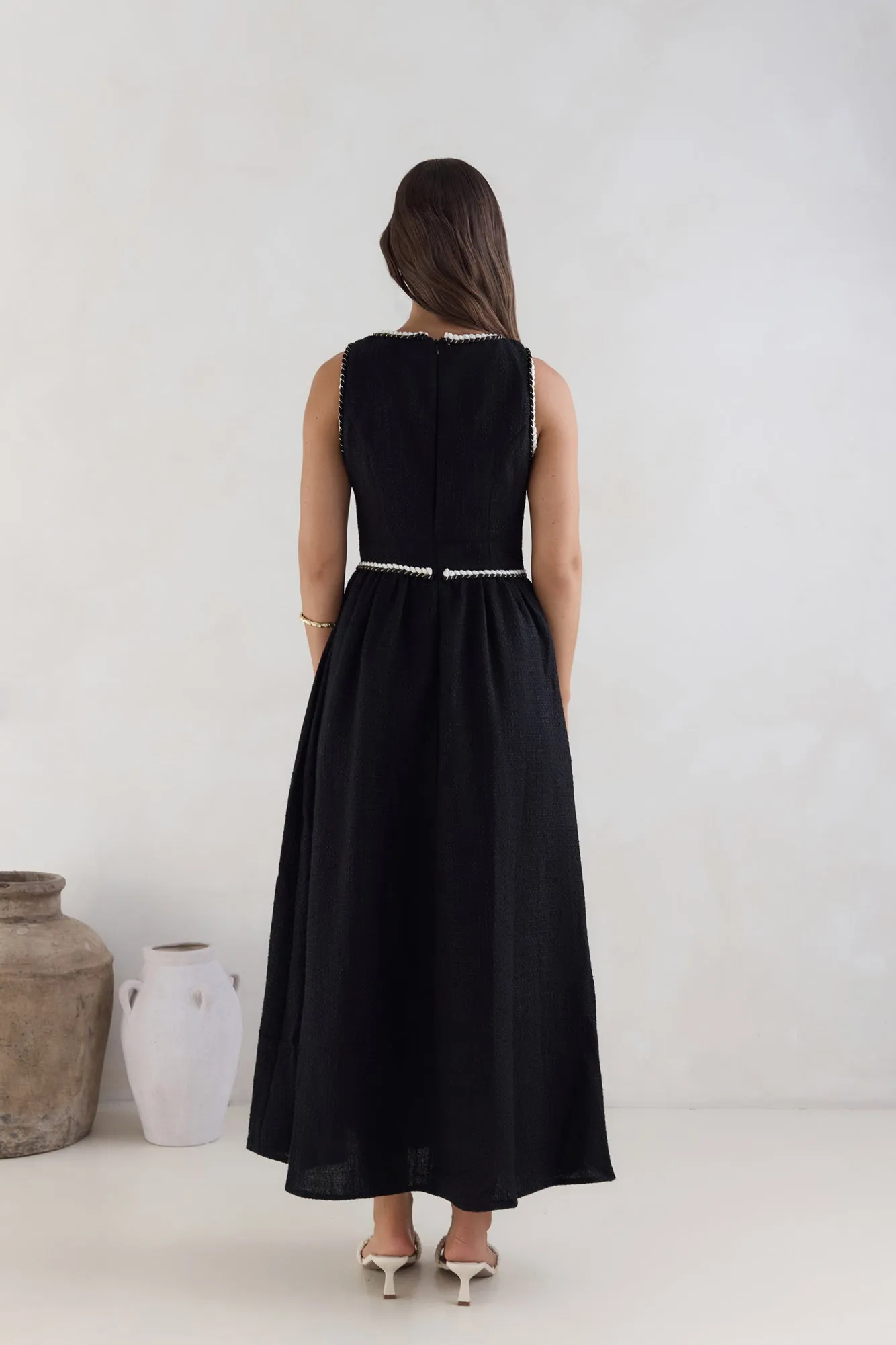 Sea Breeze Stories Maxi Dress Black sold by Fortunate One product image thumbnail 2