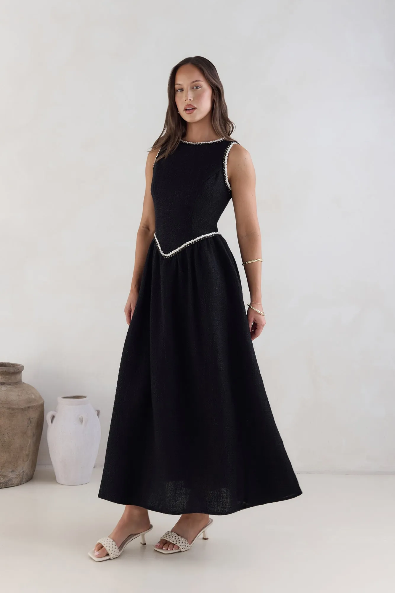 Sea Breeze Stories Maxi Dress Black sold by Fortunate One product image thumbnail 5
