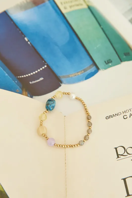 18k Gold Plated Salty Secret Bracelet Gold sold by Fortunate One