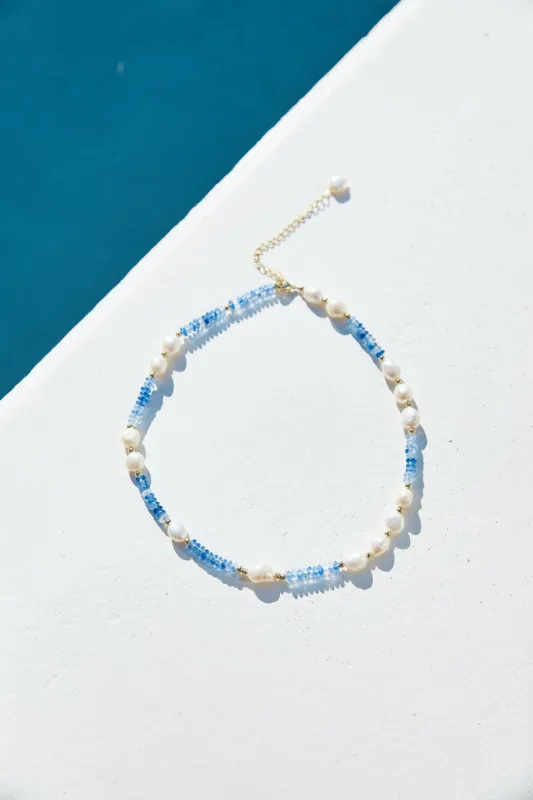 Mermaid Touch Necklace Gold sold by Fortunate One