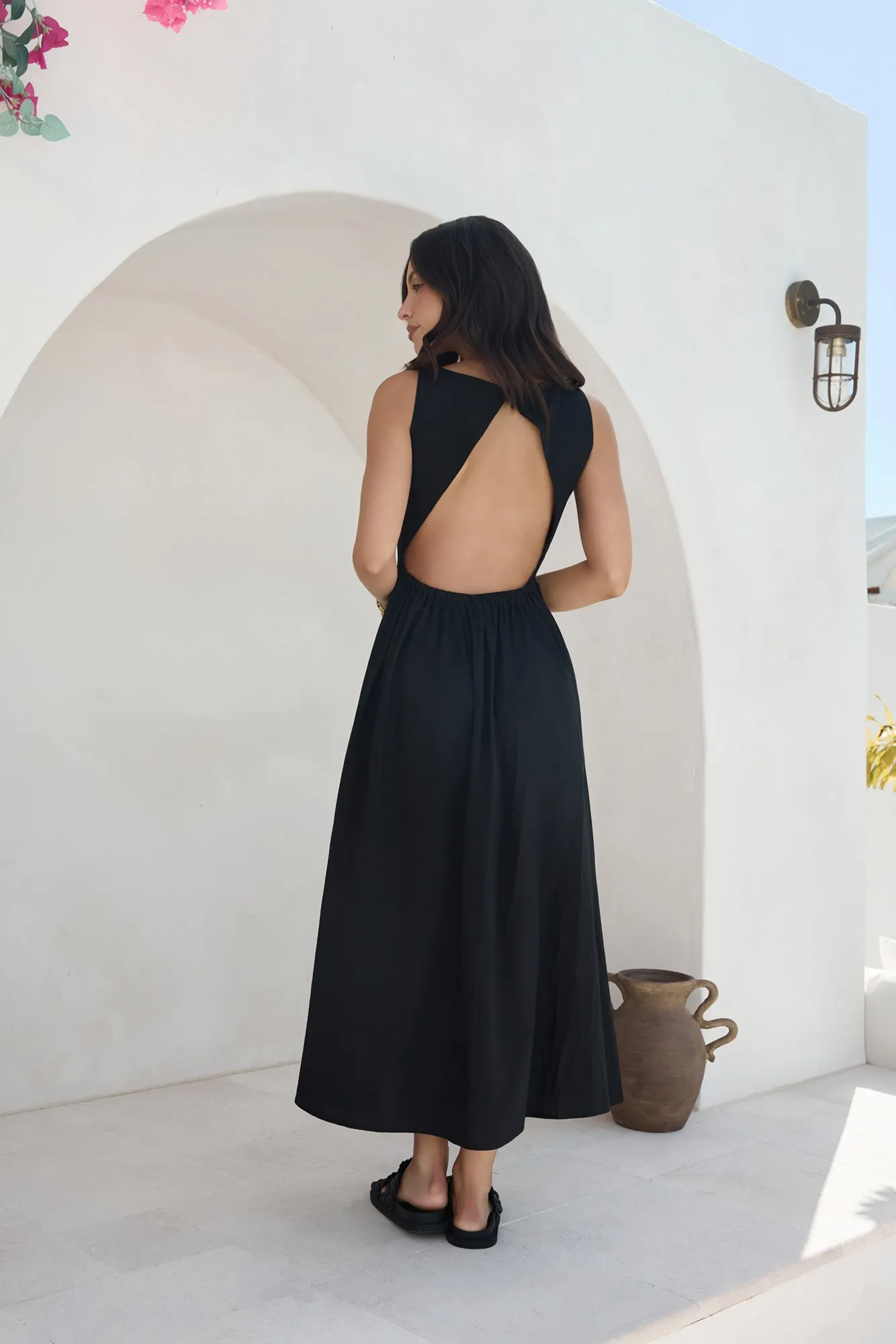 Chasing Daylight Maxi Dress Black sold by Fortunate One product image thumbnail 2