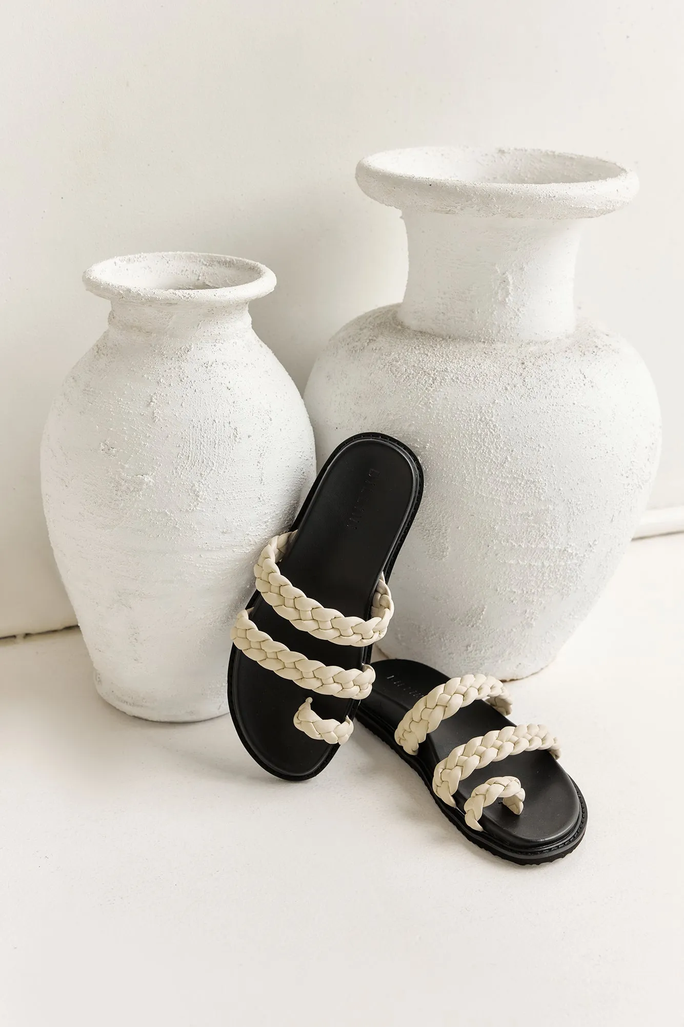 Rylan Slides Bone sold by Fortunate One product image thumbnail 2