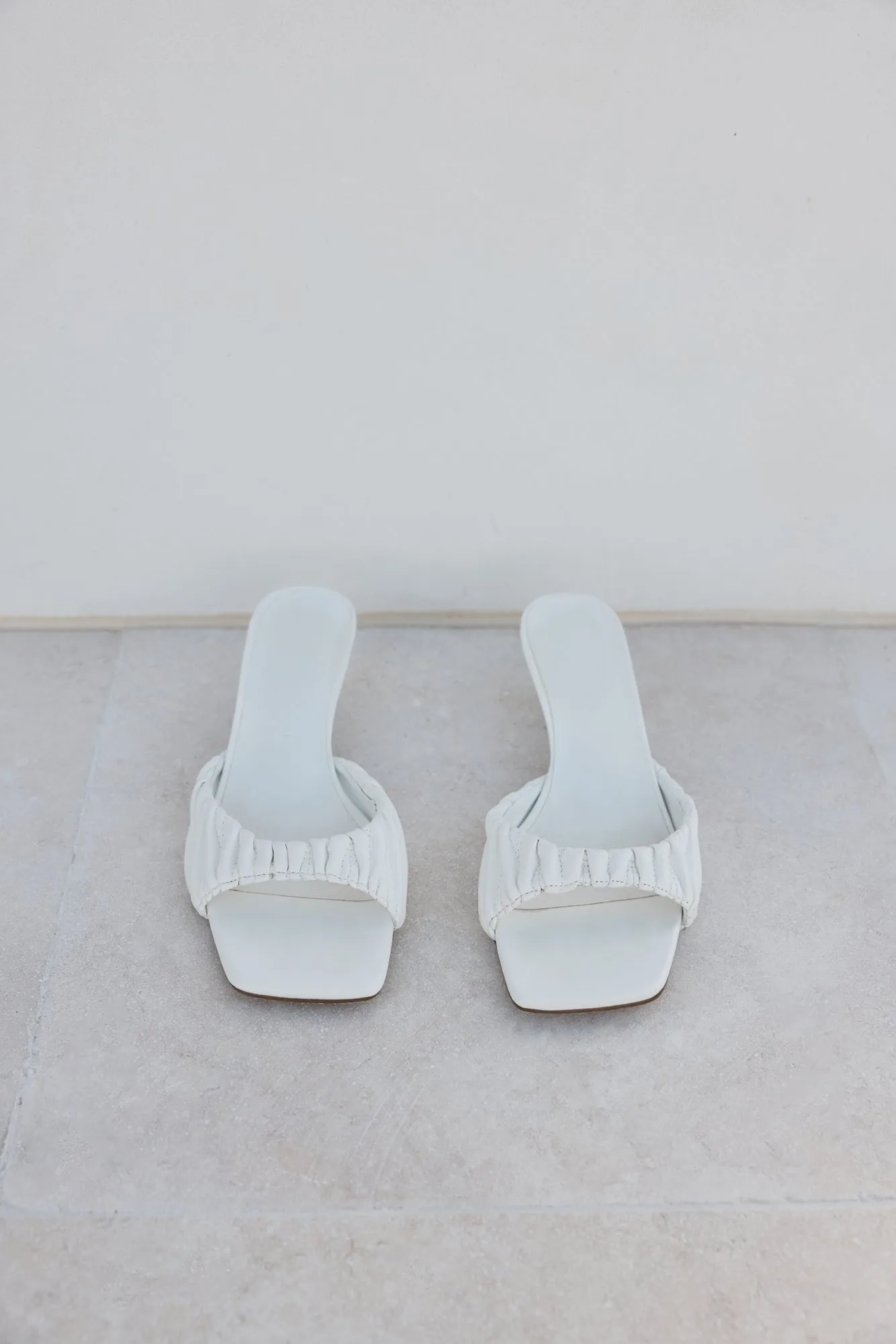 Pilar Heel White sold by Fortunate One product image thumbnail 4