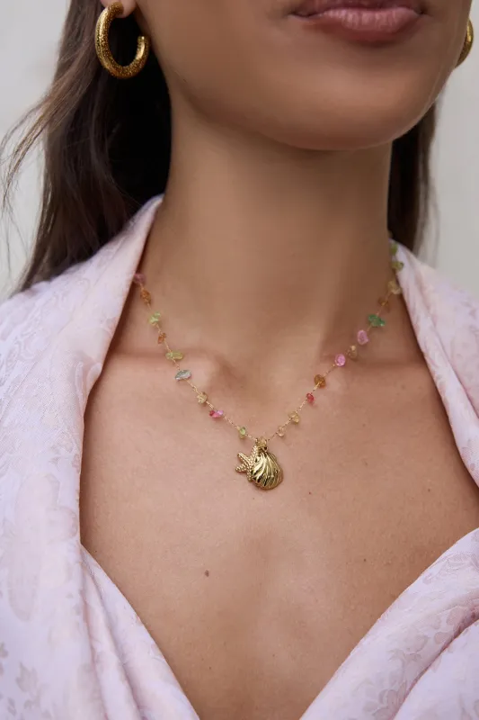 Glassy Skies Necklace Multi sold by Fortunate One