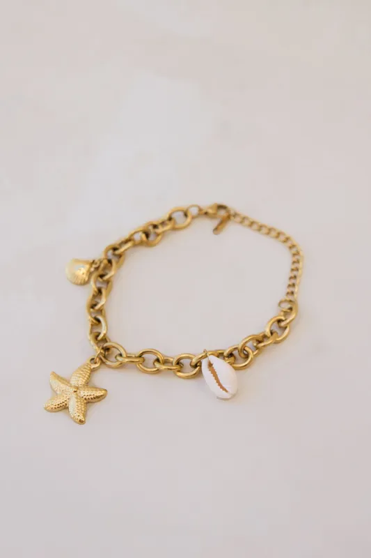 TreasuredSeasBracelet-gold-FO sold by Fortunate One