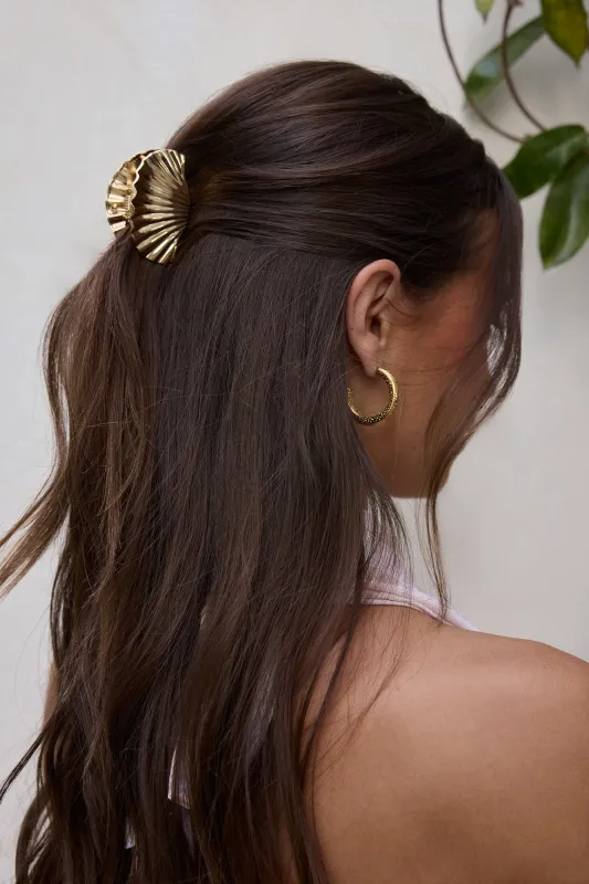 Mermaid Sea Claw Clip Gold sold by Fortunate One